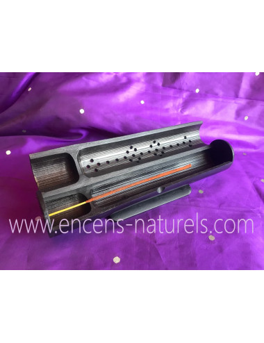 BOÎTE-BRÛLEUR D'ENCENS EN BAMBOU