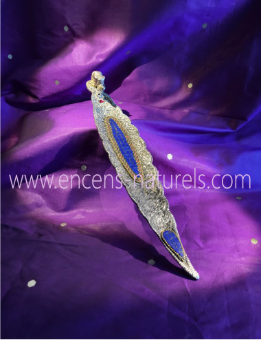 PAGODE LONGUE ELEPHANT BLEU