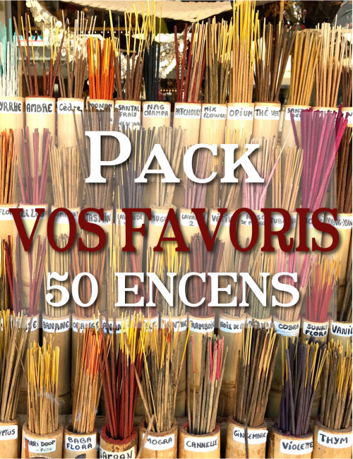 Kopie von Kopie von PACK ÉSOTÉRIQUE N⁰1: 25 encens