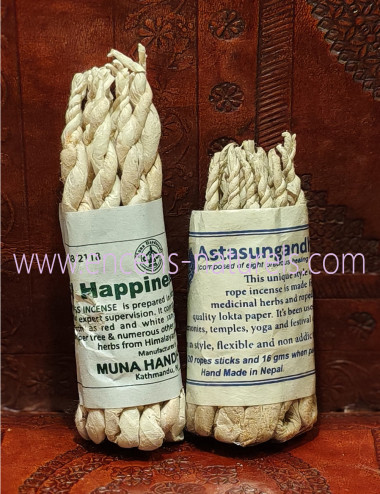 ENCENS HAPPINESS et ENCENS ASTASUNGANDHA