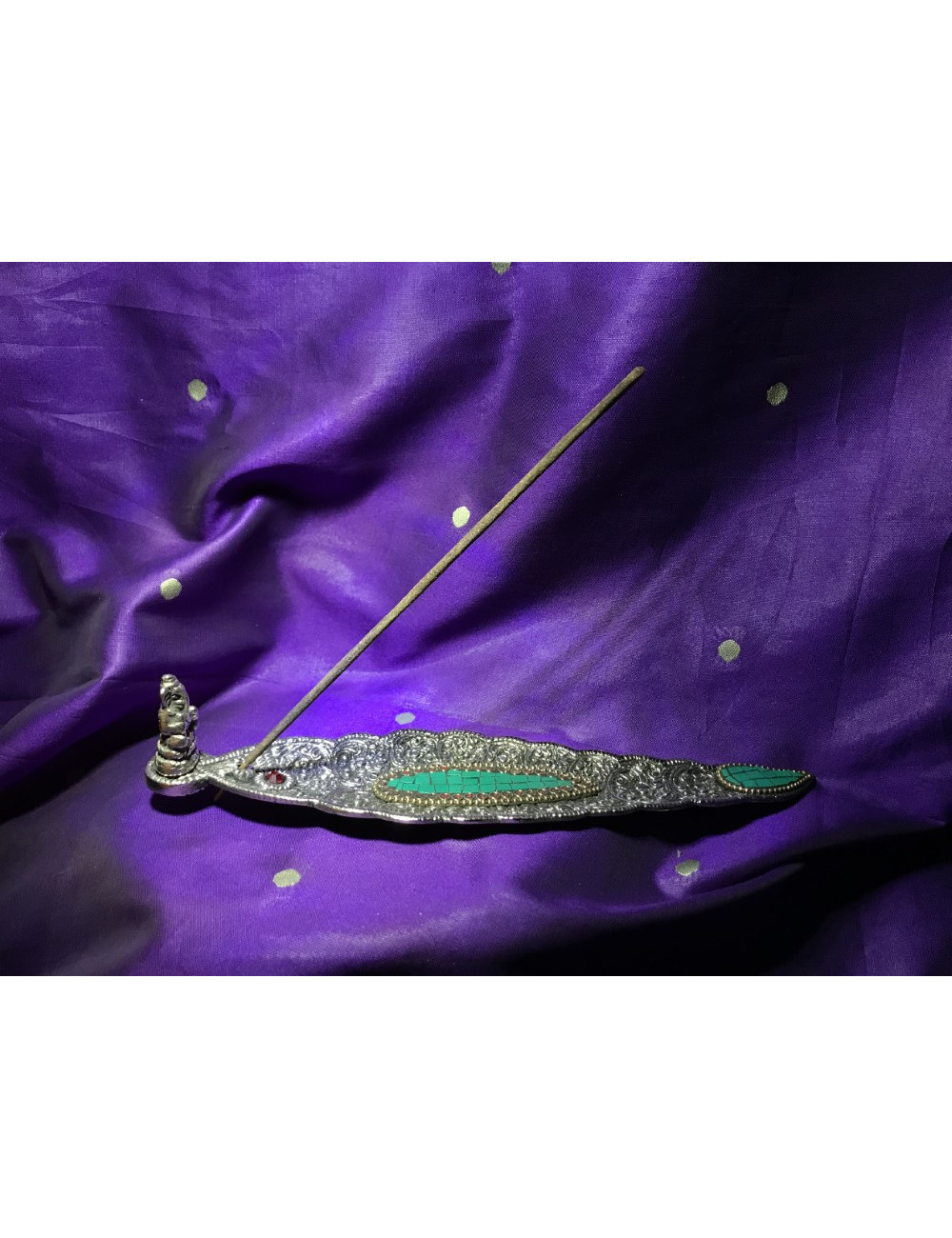 Pagode courte GANESH turquoise