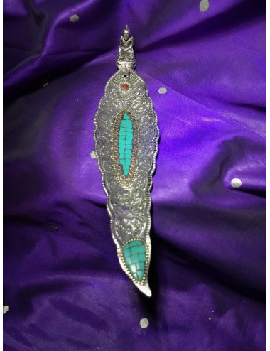 porte-encens tibétain en forme de pagode