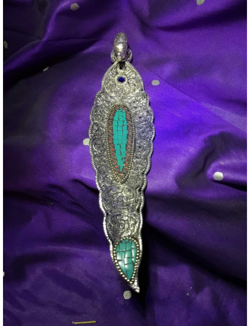 Kopie van Pagode COURTE BOUDDHA TURQUOISE