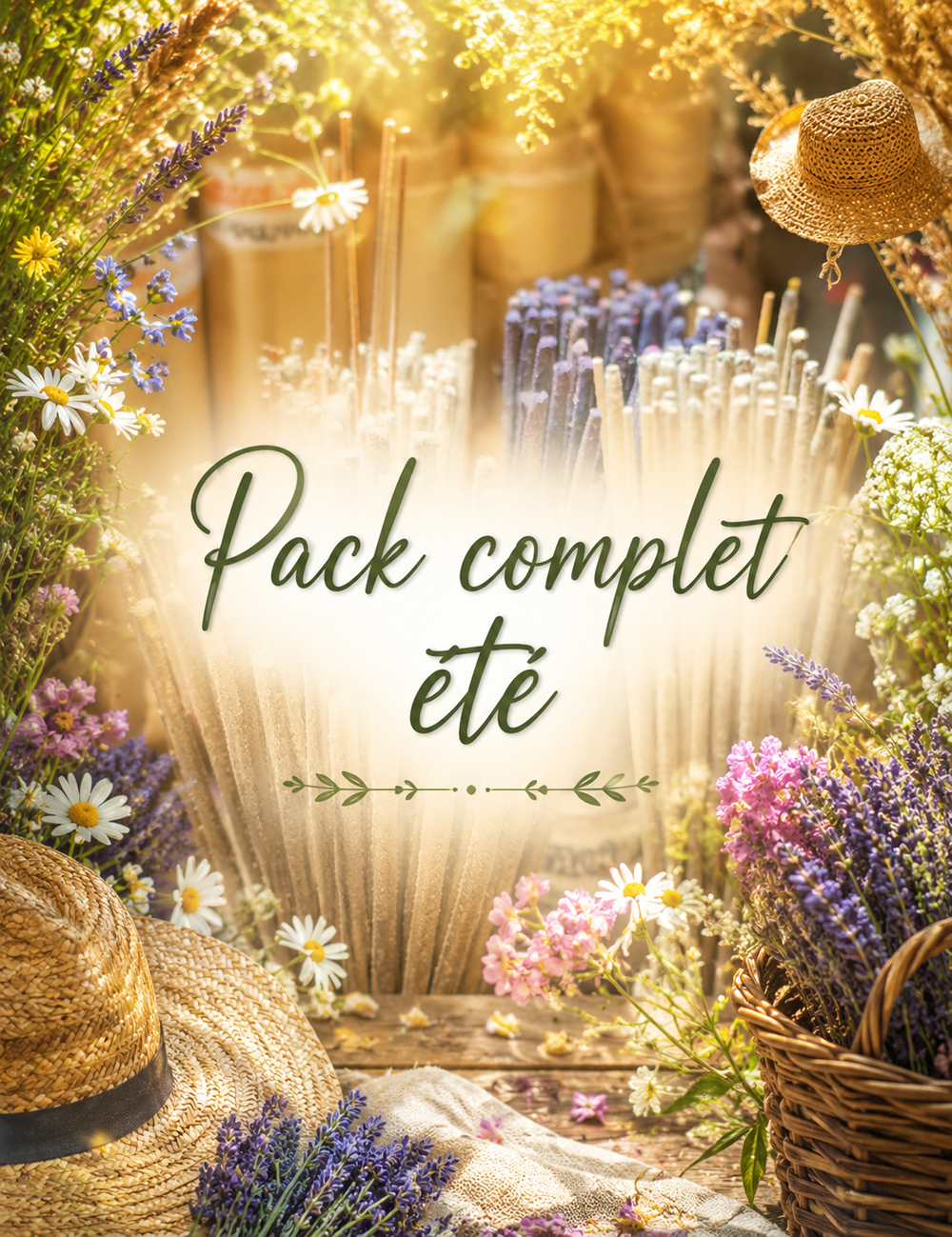 PACK complet Été 50 encens